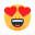 heart eyes :hearteyes: